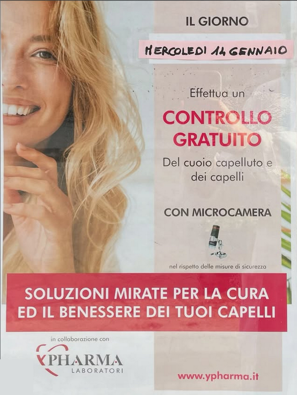 Controllo cuoio capelluto 14 01 26